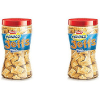Pack of 2 - Parle Monaco Jeffs Zeera Cumin Crackers - 200 Gm (7.05 Oz) [Fs]