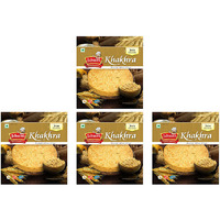 Pack of 4 - Jabsons Jeera Khakhra Roasted Wheat Crisps Cumin Flavor - 180 Gm (6.35 Oz) [50% Off]