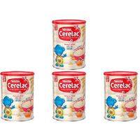 Pack of 4 - Nestle Cerelac Honey & Wheat With Milk - 400 Gm (14 Oz)