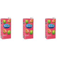 Pack of 3 - Rubicon Guava Juice - 1 L (33.8 Fl Oz)