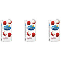 Pack of 3 - Rubicon Lychee - 1 L (33.8 Fl Oz)