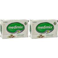 Pack of 2 - Medimix 18 Herb Ayurveda Soap - 125 Gm (4.4 Oz)