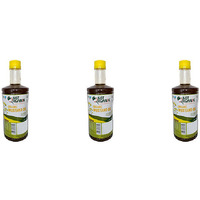 Pack of 3 - Just Organik Organic Mustard Oil - 1 L (33.8 Fl Oz)