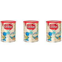 Pack of 3 - Nestle Cerelac Rice With Milk - 400 Gm (14 Oz)