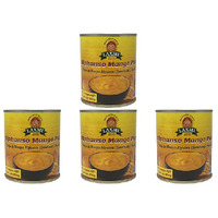 Pack of 4 - Laxmi Alphonso Mango Pulp - 850 Gm (1.87 Lb)