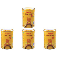 Pack of 4 - Amul Cow Ghee High Aroma Export Pack - 2 Lb (907 Gm)