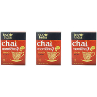 Pack of 3 - Tea India Chai Masala Instant Tea 10 Sachets - 224 Gm (7.9 Oz) [Fs]