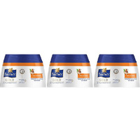Pack of 3 - Parachute Gold Natural Shine Hair Coconut & Almond Hair Cream - 140 Ml (4.73 Fl Oz)