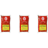 Pack of 3 - Laxmi Reshampatti Chili Powder - 400 Gm (14 Oz)