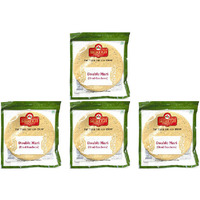Pack of 4 - Shreeji Double Mari Urad Crackers Papad - 200 Gm (7.05 Oz)