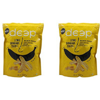 Pack of 2 - Deep Round Banana Chips Mari Black Pepper - 340 Gm (12 Oz)