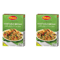 Pack of 2 - Shan Vegetable Biryani Masala - 45 Gm (1.58 Oz)