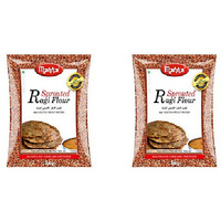 Pack of 2 - Manna Sprouted Ragi Flour - 1 Kg (2.2 Lb)