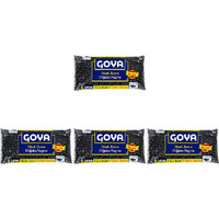 Pack of 4 - Goya Black Beans - 1 Lb (453 Gm)