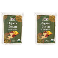 Pack of 2 - Jiva Organics Organic Besan - 2 Lb (908 Gm)