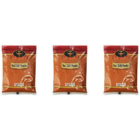 Pack of 3 - Deep Red Chilli Powder - 400 Gm (14 Oz)