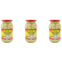 Pack of 3 - Mother's Recipe Garlic Pickle In Vinegar - 500 Gm (1.1 Lb)