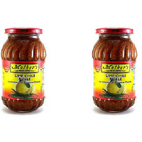 Pack of 2 - Mother's Recipe Lime Chilli Pickle - 500 Gm (1.1 Lb)