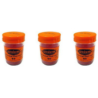 Pack of 3 - Preema Deep Orange Food Color Powder - 25 Gm (0.88 Oz)