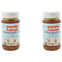 Pack of 2 - Priya Garlic Pickle Sweet - 300 Gm (10 Oz)