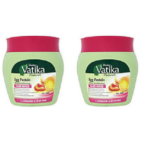Pack of 2 - Vatika Egg Protein Hair Mask - 500 Gm (1.1 Lb)