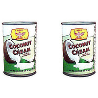 Pack of 2 - Deep Coconut Cream - 400 Ml (13.5 Fl Oz)
