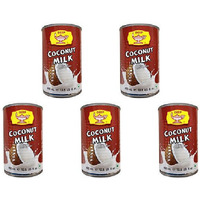 Pack of 5 - Deep Coconut Milk - 400 Ml (13.5 Fl Oz)