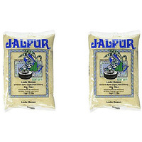 Pack of 2 - Jalpur Ladu Besan - 1 Kg (2.2 Lb) [50% Off]