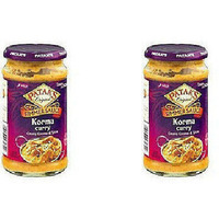 Pack of 2 - Patak's Korma Curry Simmer Sauce Mild - 15 Oz (425 Gm) [Fs]