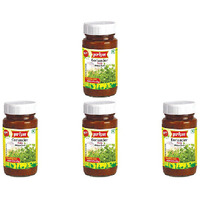 Pack of 4 - Priya Coriander Pickle No Garlic - 300 Gm (10 Oz)