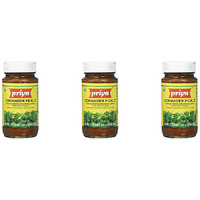 Pack of 3 - Priya Coriander With Garlic Pickle - 300 Gm (10 Oz)