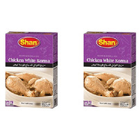 Pack of 2 - Shan Chicken White Korma Masala - 40 Gm (1.4 Oz) [50% Off]