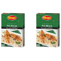 Pack of 2 - Shan Fish Biryani Masala - 50 Gm (1.76 Oz)