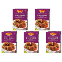 Pack of 5 - Shan Shami Kabab Spice Mix - 50 Gm (1.76 Oz) [50% Off]