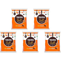 Pack of 5 - Tata Salt - 1 Kg (2.2 Lb)
