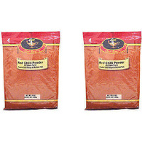 Pack of 2 - Deep Red Chilli Reshampatti - 400 Gm (14.1 Oz) [Fs]