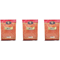 Pack of 3 - Deep Red Chilli Reshampatti - 400 Gm (14.1 Oz) [Fs]