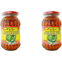 Pack of 2 - Mother's Recipe Mango Chilli Pickle - 500 Gm (17.6 Oz)