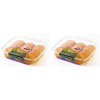 Pack of 2 - Crispy Nan Khatai Cardamom Cookies - 350 Gm (13 Oz) [Fs]