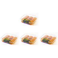 Pack of 4 - Crispy Nan Khatai Cardamom Cookies - 350 Gm (13 Oz) [Fs]