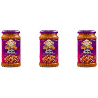 Pack of 3 - Patak's Butter Chicken Curry Simmer Sauce Mild - 15 Oz (425 Gm)