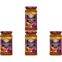 Pack of 4 - Patak's Tikka Masala Curry Simmer Sauce Medium - 15 Oz (425 Gm)