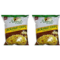 Pack of 2 - Amma's Kitchen Jackfruit Chips - 200 Gm (7 Oz)