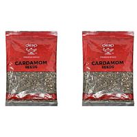 Pack of 2 - Deep Cardamom Seeds - 200 Gm (7 Oz)