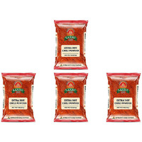 Pack of 4 - Laxmi Extra Hot Chili Powder - 200 Gm (7 Oz)