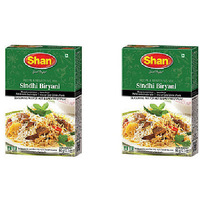 Pack of 2 - Shan Sindhi Biryani Recipe Seasoning Mix - 60 Gm (2.1 Oz)