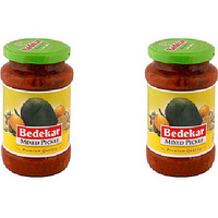 Pack of 2 - Bedekar Gujarati Mixed Pickle - 400 Gm (14 Oz)