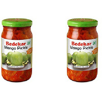 Pack of 2 - Bedekar Mango Pickle Mild - 400 Gm (14 Oz)