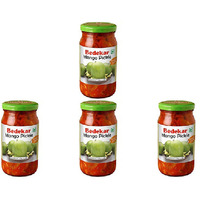 Pack of 4 - Bedekar Mango Pickle Mild - 400 Gm (14 Oz)