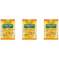 Pack of 3 - Anand Banana Chips Salted - 6 Oz (170 Gm)